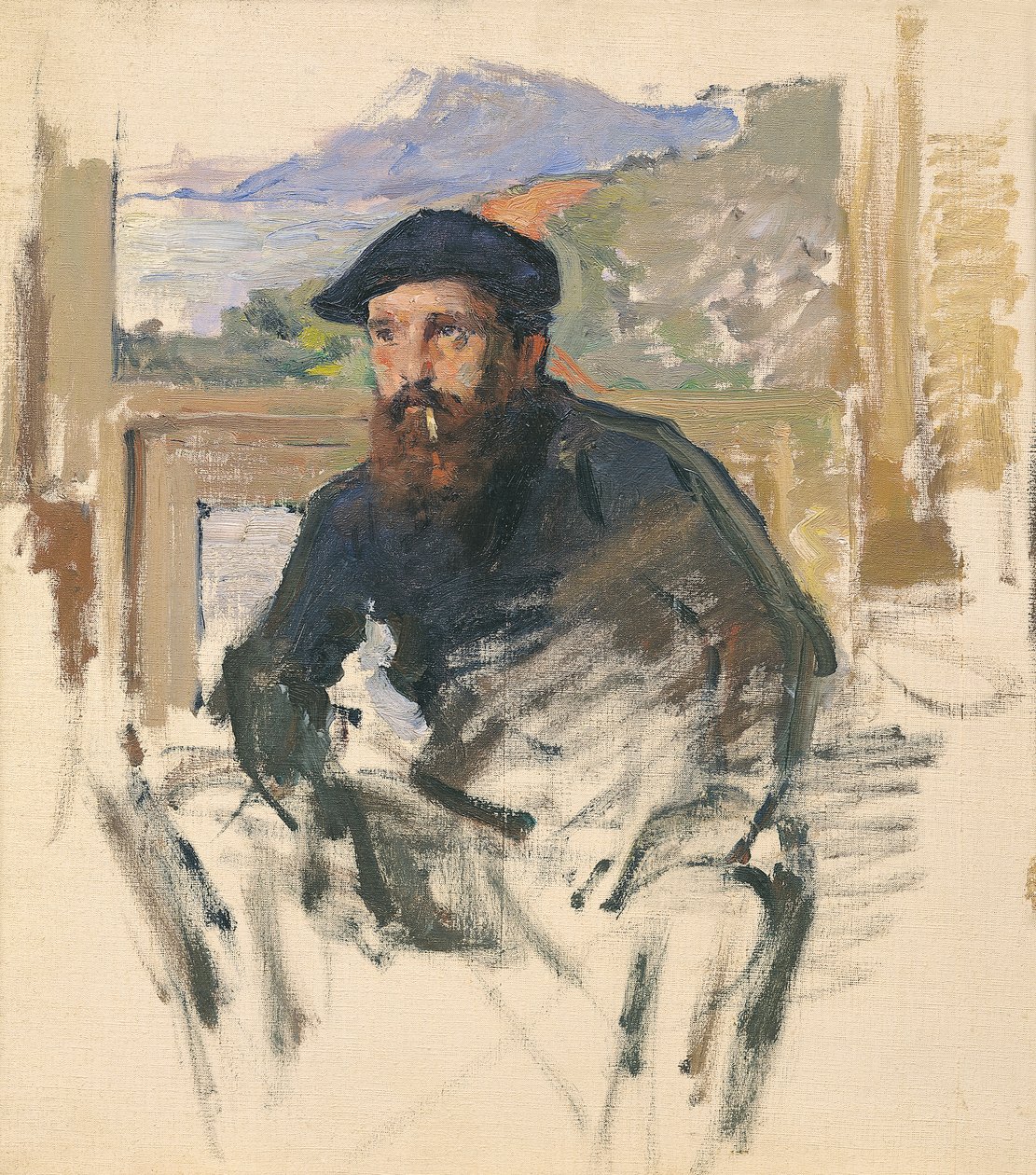 Portrait de Monet vers 1884 - Charles (attr.to) Giron