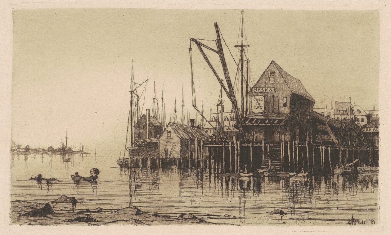 Vieux Hangar à Bateaux - Charles A. Platt