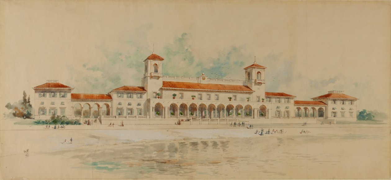 Bâtiment principal, Richmond Beach Park, Staten Island - Charles Adams Platt