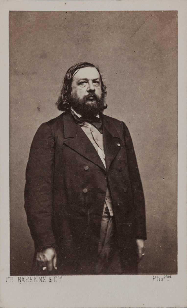 Portrait du poète Théophile Gautier 1811-1872, 1872 - Charles Amédée Barenne