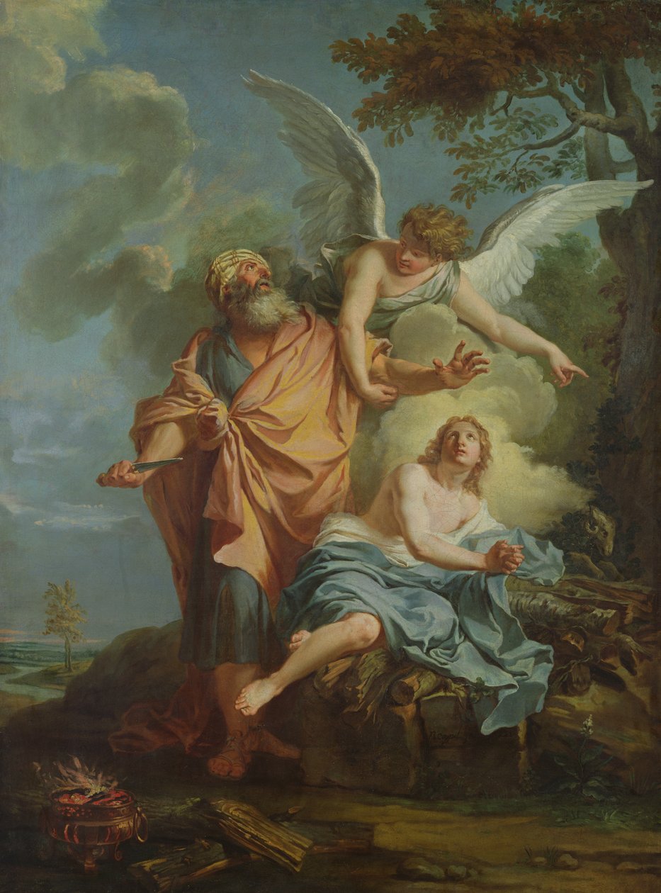 Abraham sacrifiant - Charles Antoine Coypel