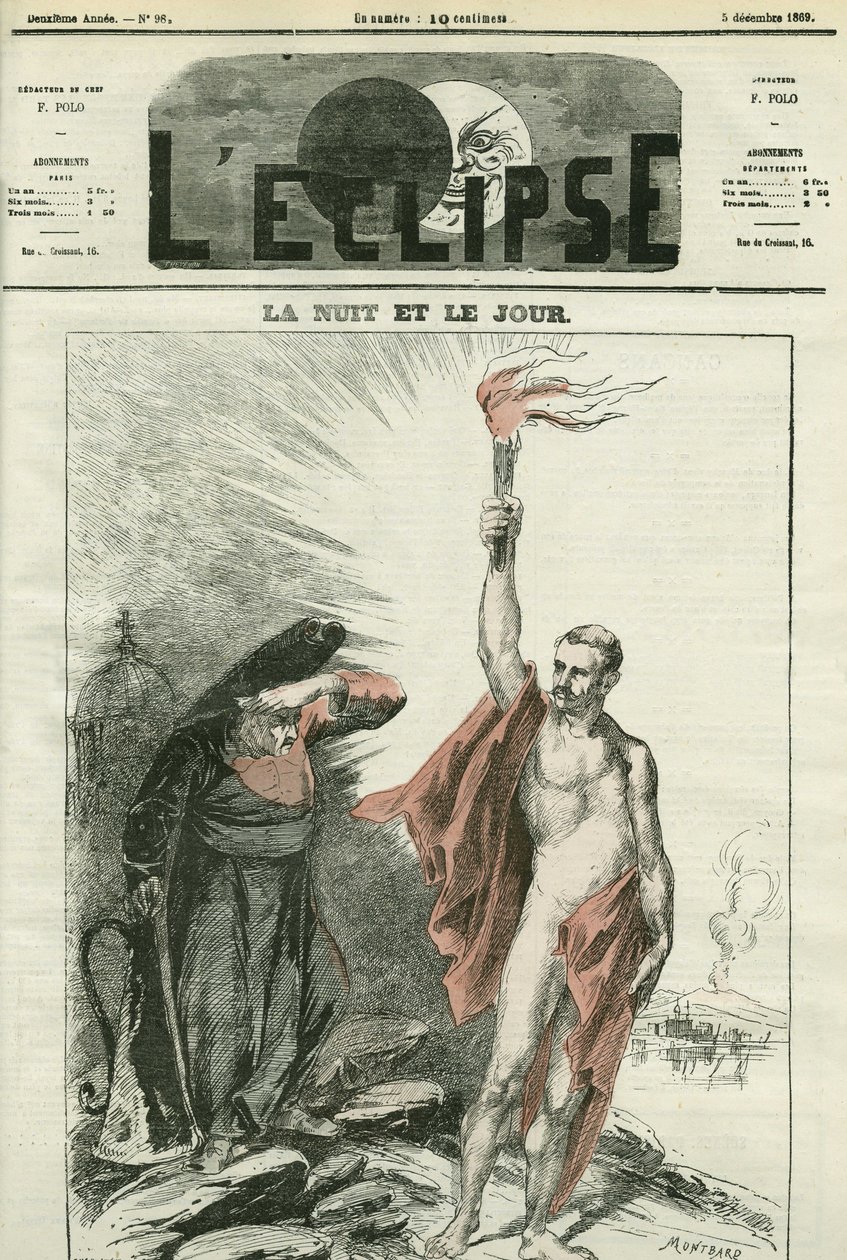 Nuit et jour, ou le Conseil de Rome et le Conseil de Naples. Couverture dans L