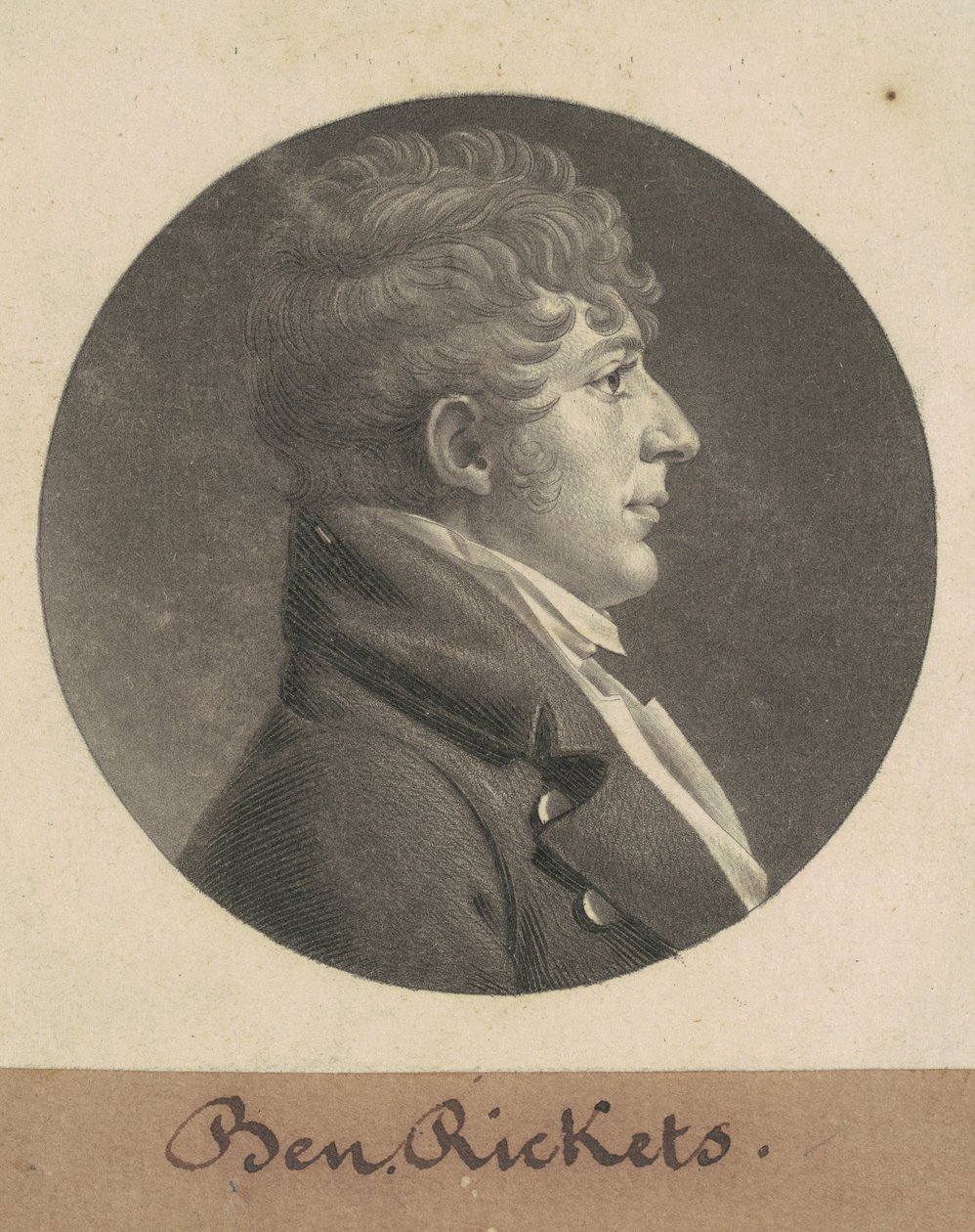 Benjamin Ricketts - Charles B. J. Févret de Saint Mémin