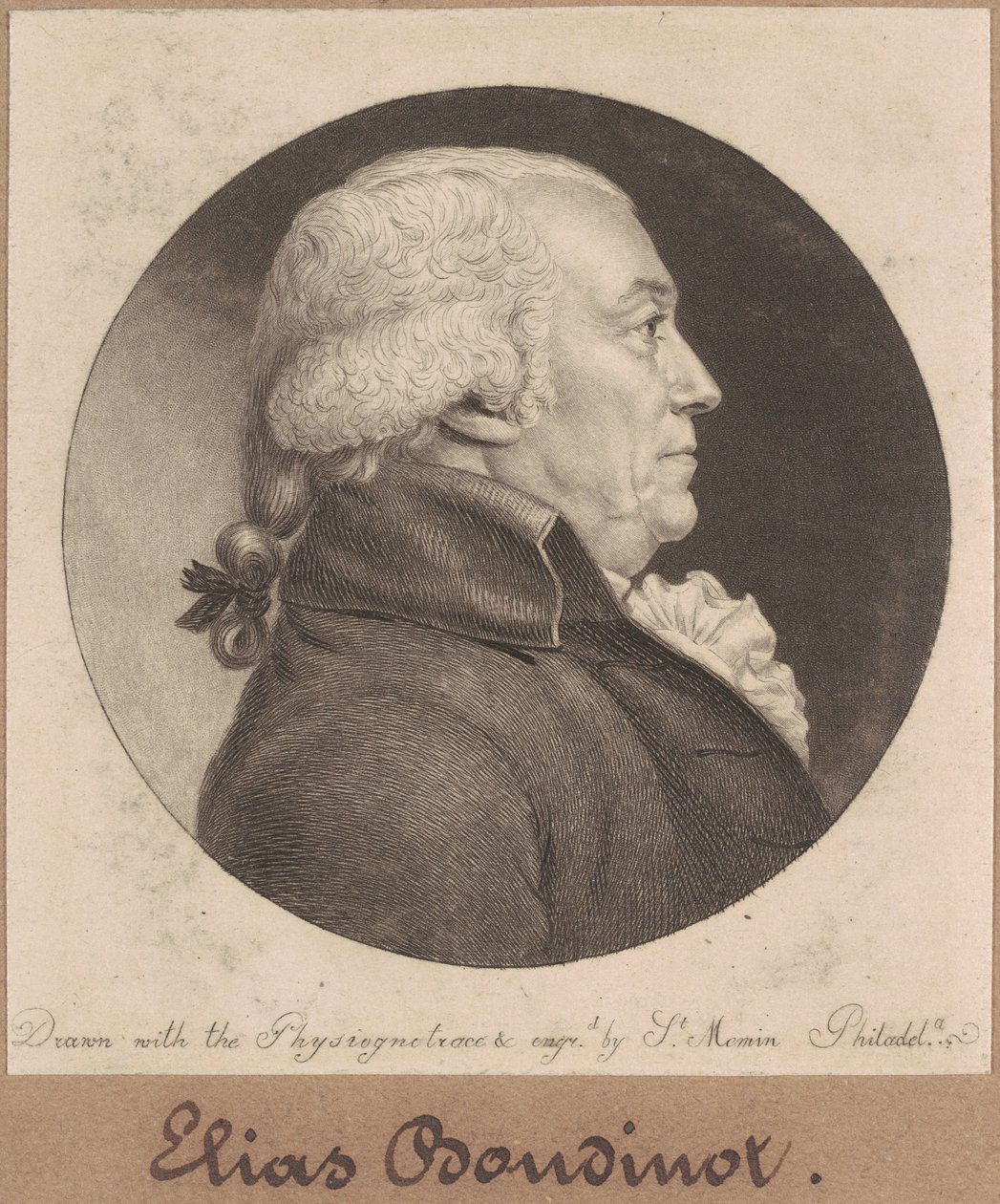 Elias Boudinot - Charles B. J. Févret de Saint Mémin