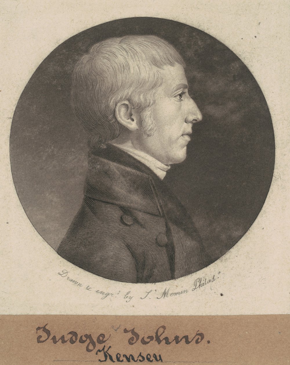 Kensey Johns - Charles B. J. Févret de Saint Mémin