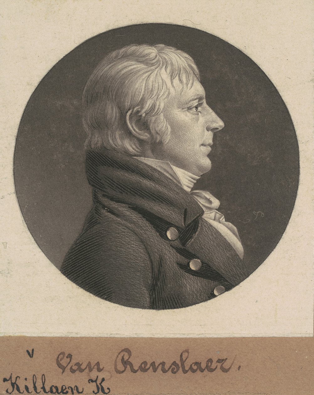 Kiliaen Kiliaen Van Rensselaer - Charles B. J. Févret de Saint Mémin