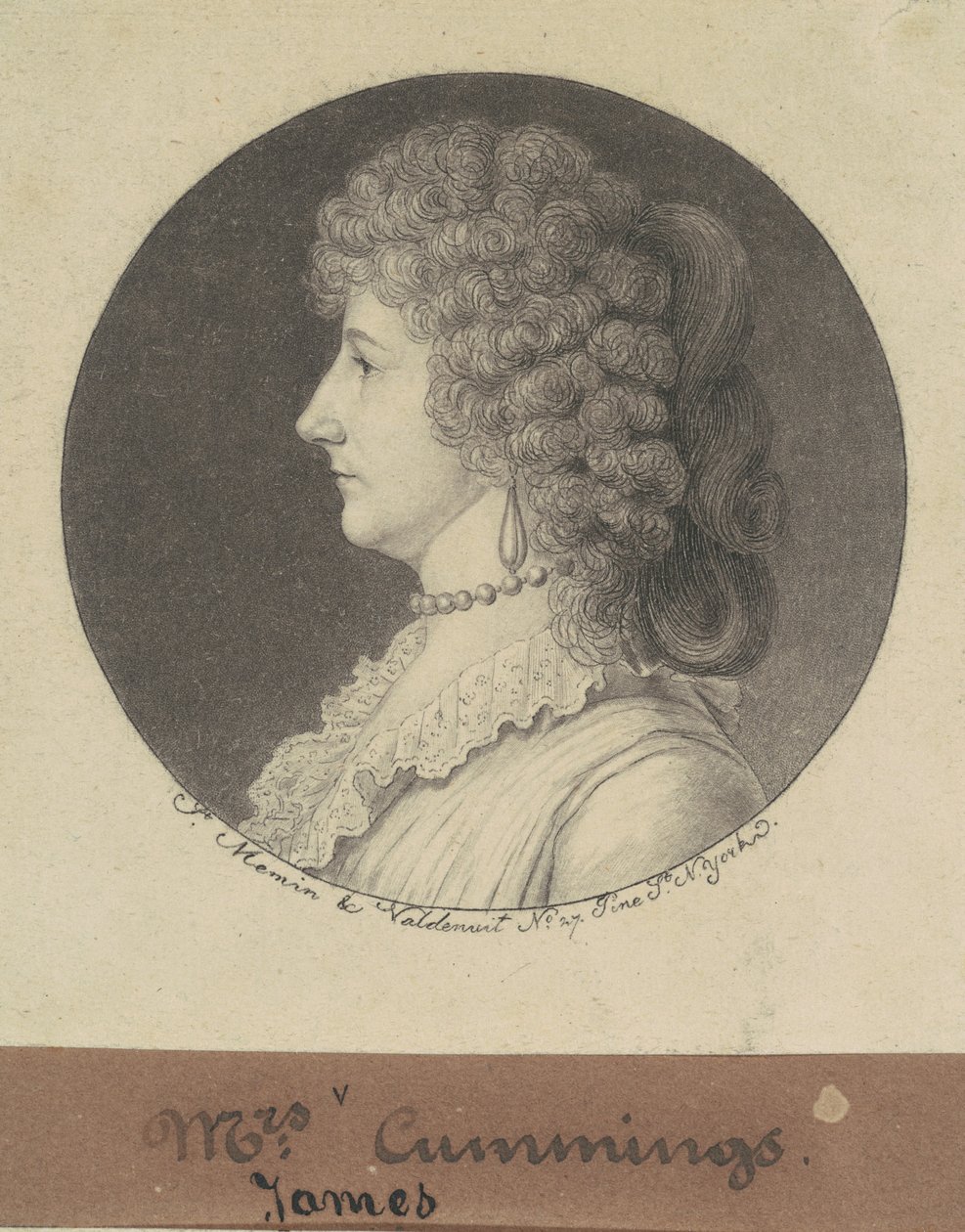 Phoebe Harisson Cuming - Charles B. J. Févret de Saint Mémin