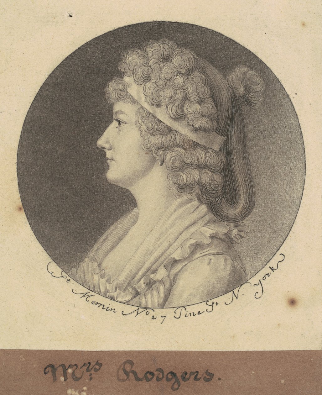 Sarah Elizabeth Rogers - Charles B. J. Févret de Saint Mémin