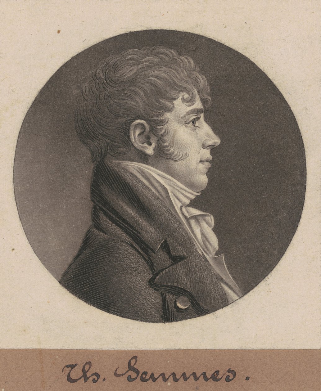 Thomas Semmes - Charles B. J. Févret de Saint Mémin