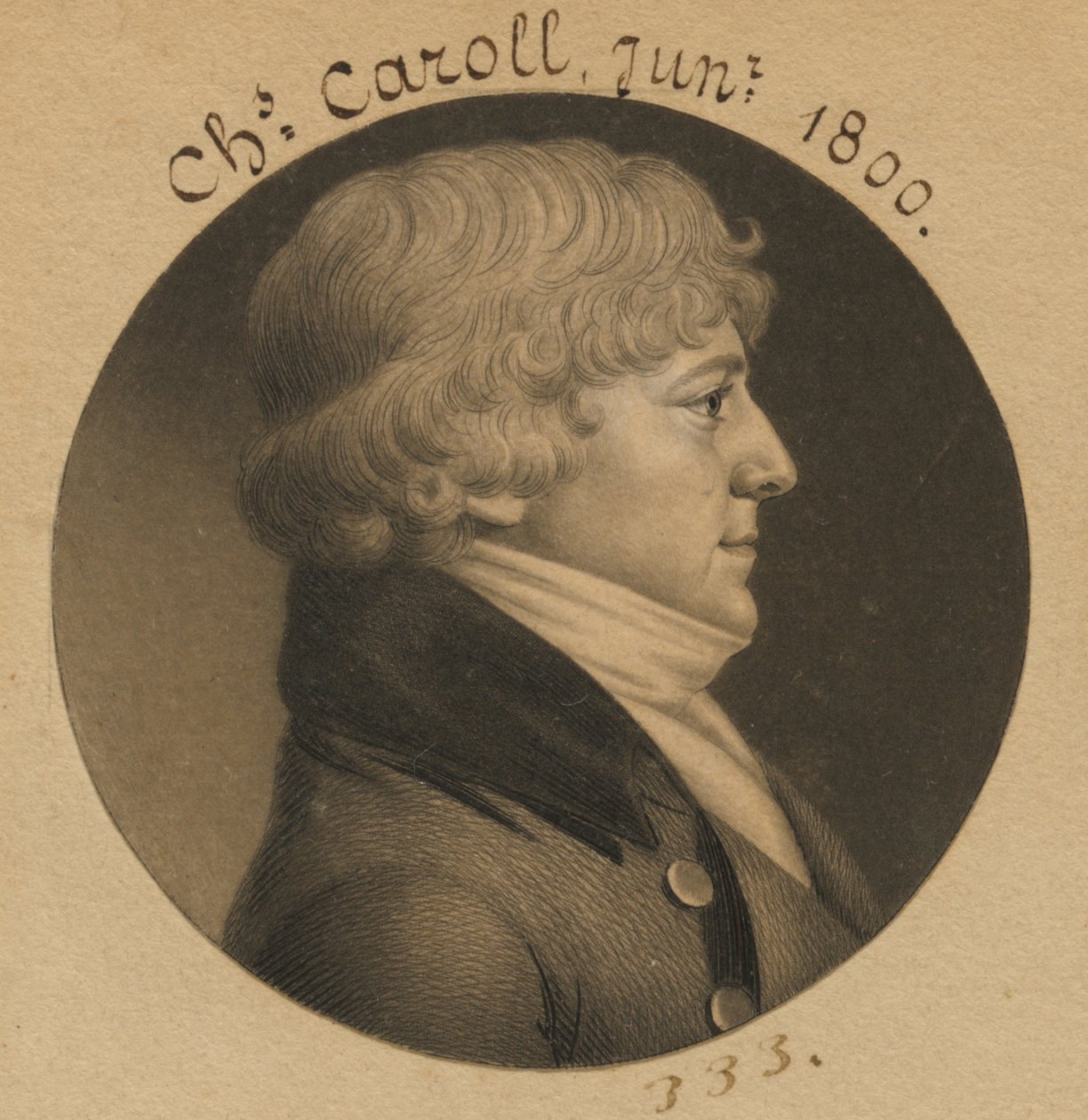 Charles Carroll fils - Charles Balthazar Julien Févret de Saint-Mémin