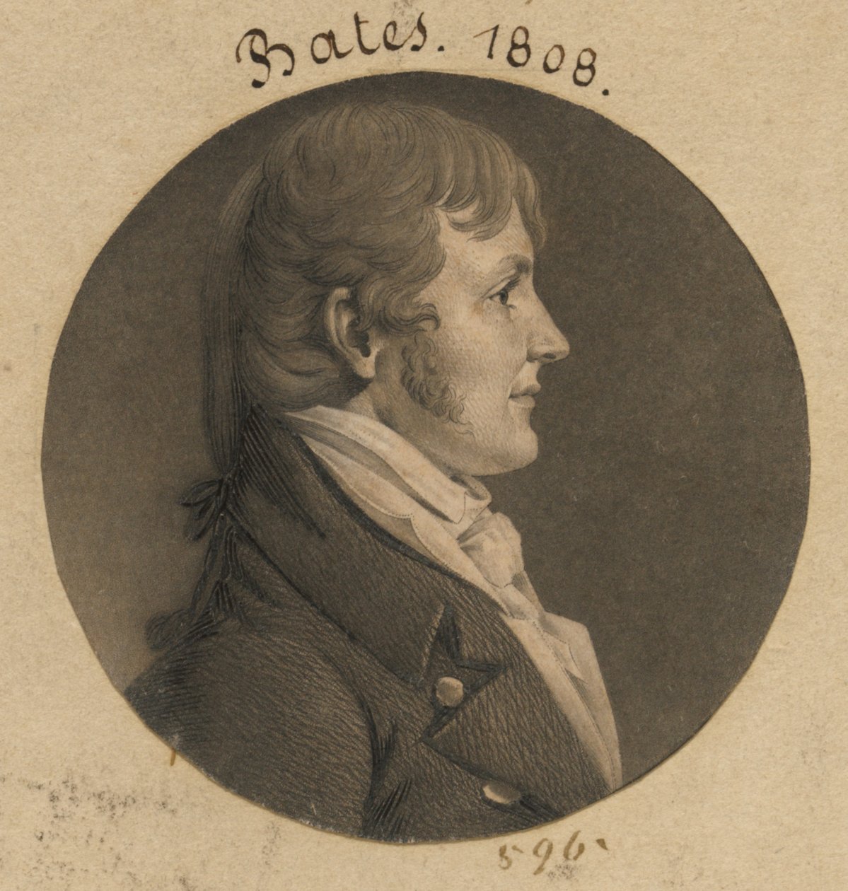 James Woodson Bates - Charles Balthazar Julien Févret de Saint-Mémin