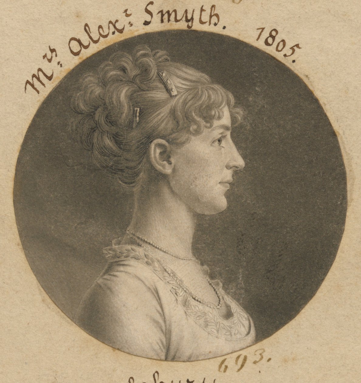 Jane Barr Stuart Newton - Charles Balthazar Julien Févret de Saint-Mémin