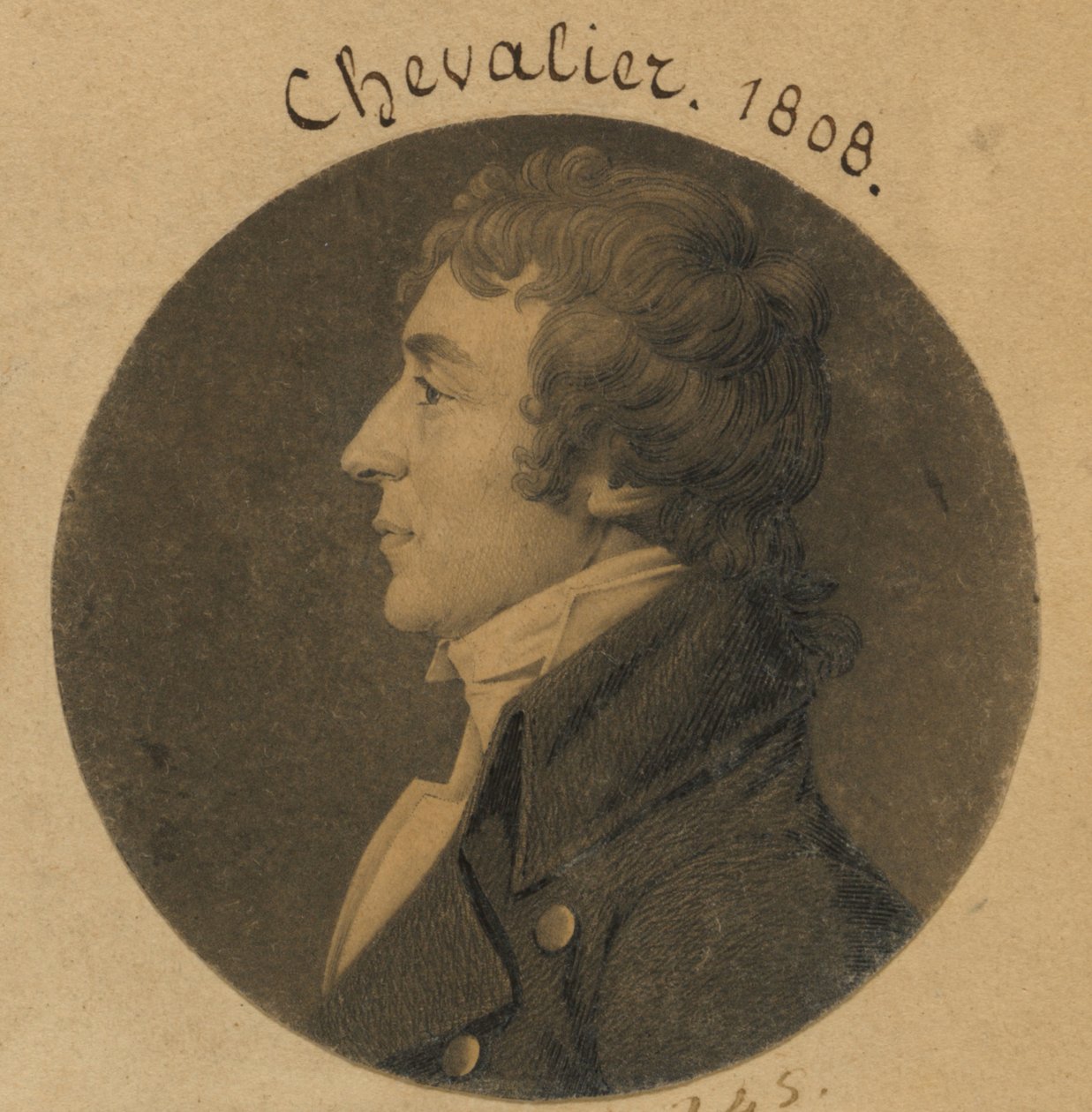 John Augustus Chevallie - Charles Balthazar Julien Févret de Saint-Mémin