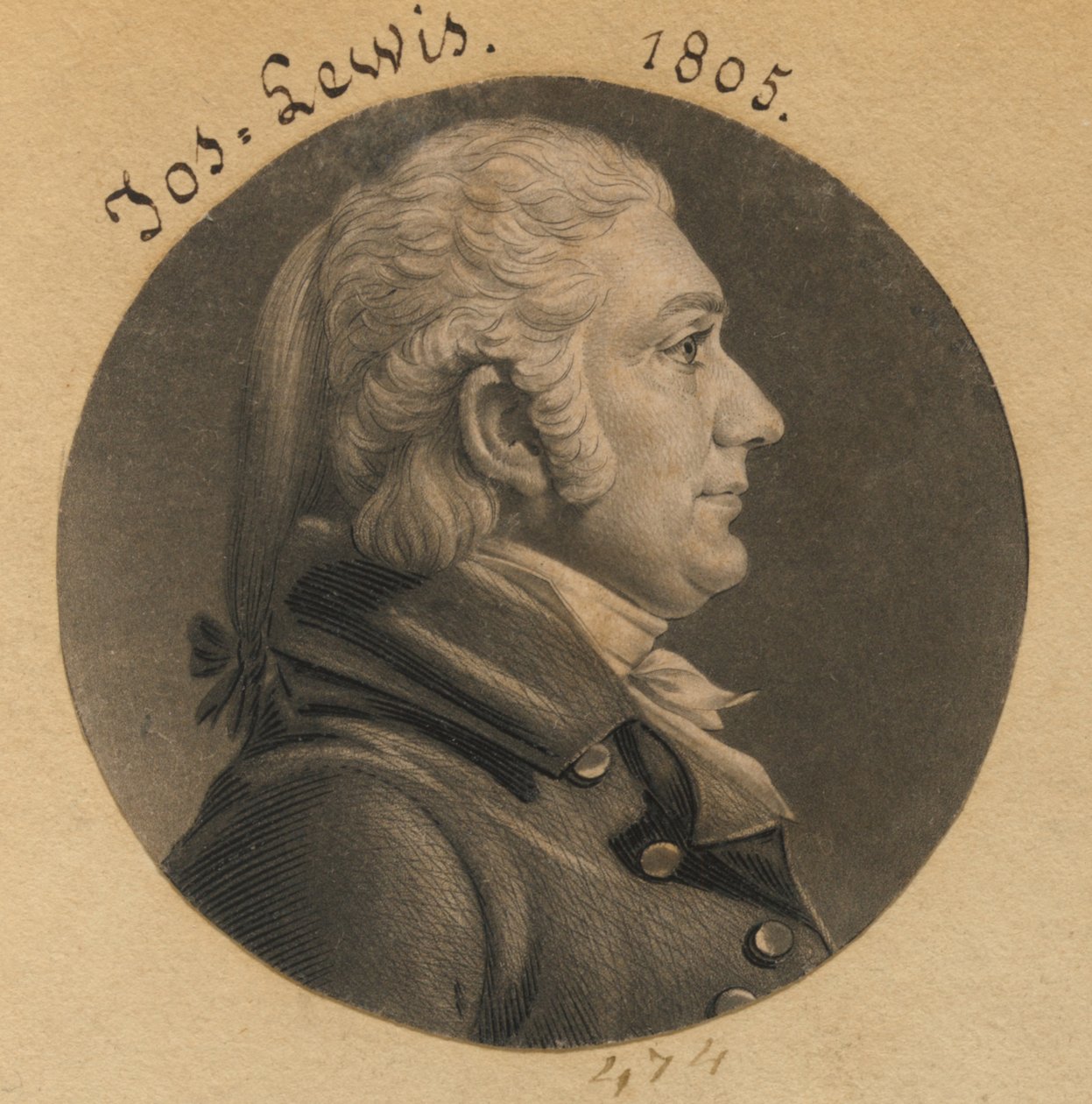 Joseph Lewis, fils - Charles Balthazar Julien Févret de Saint-Mémin