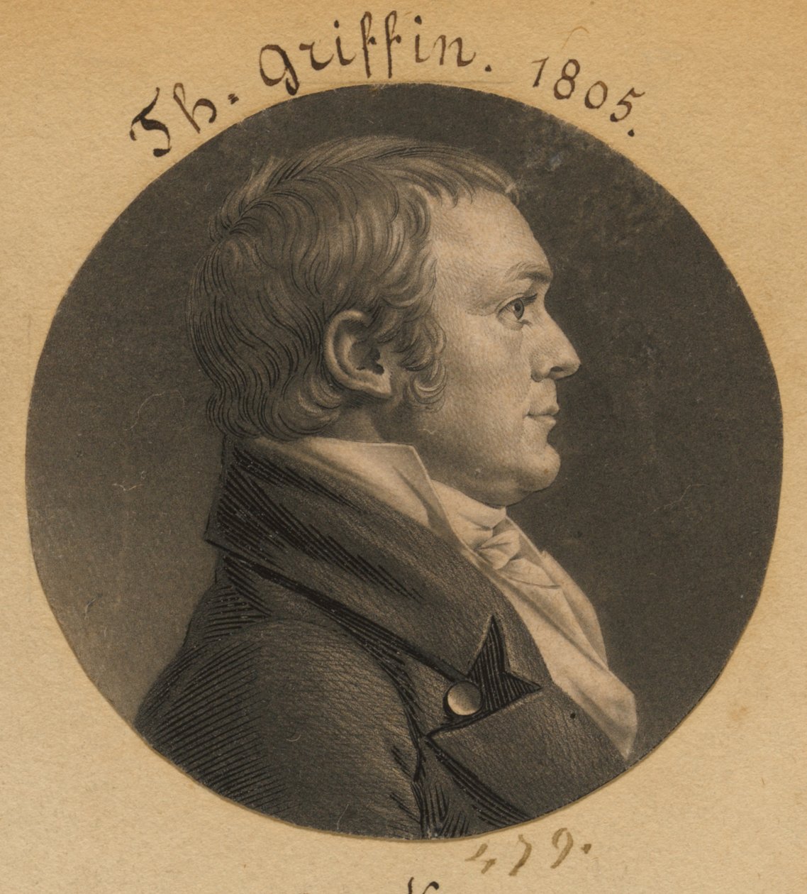 Thomas Griffin - Charles Balthazar Julien Févret de Saint-Mémin
