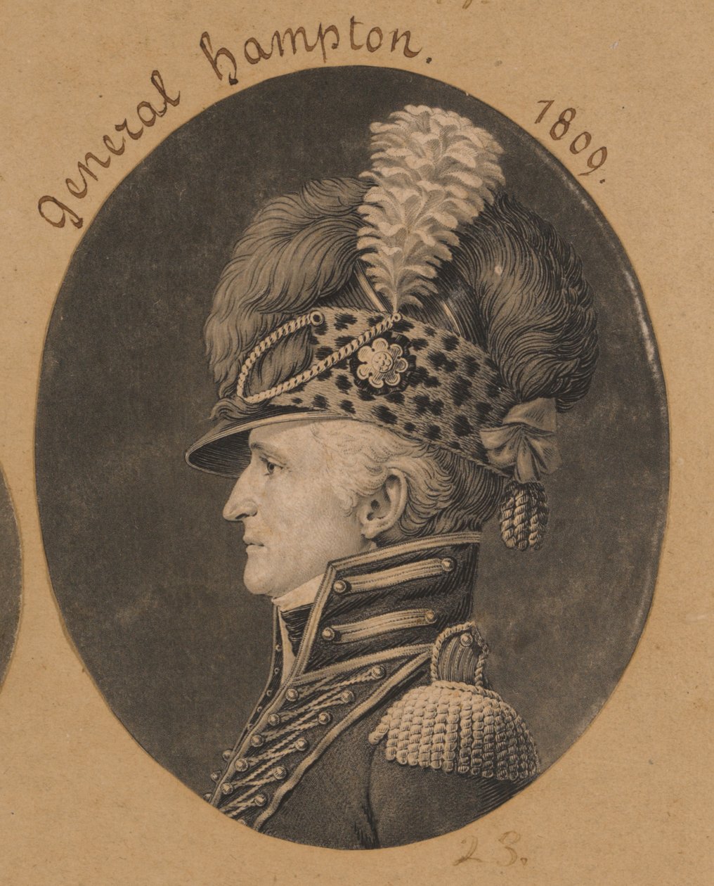 Wade Hampton - Charles Balthazar Julien Févret de Saint-Mémin