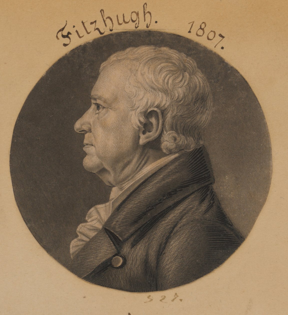 William Fitzhugh - Charles Balthazar Julien Févret de Saint-Mémin