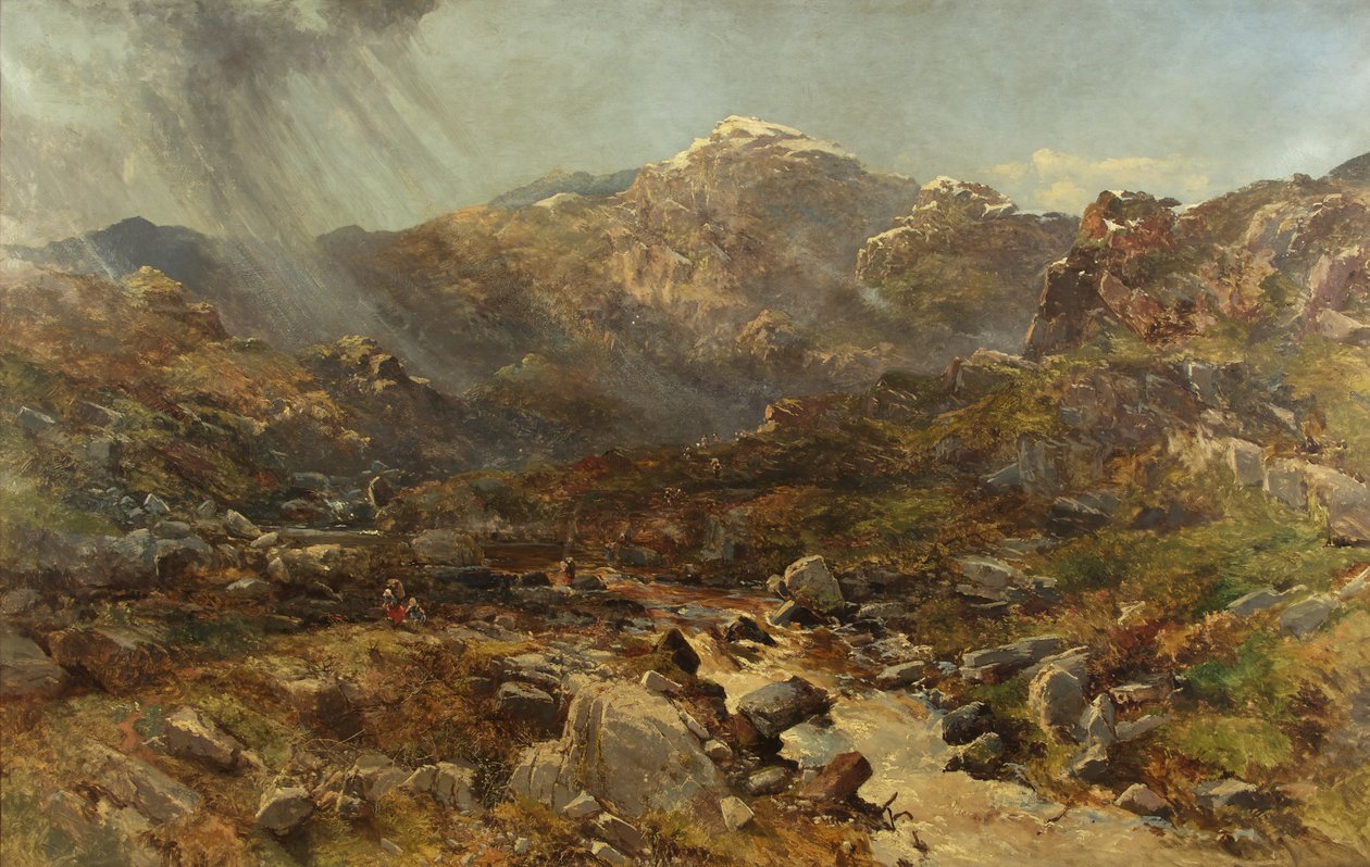 La tête de Nant Francon, Capel Curig, nord du Pays de Galles - Charles Branwhite
