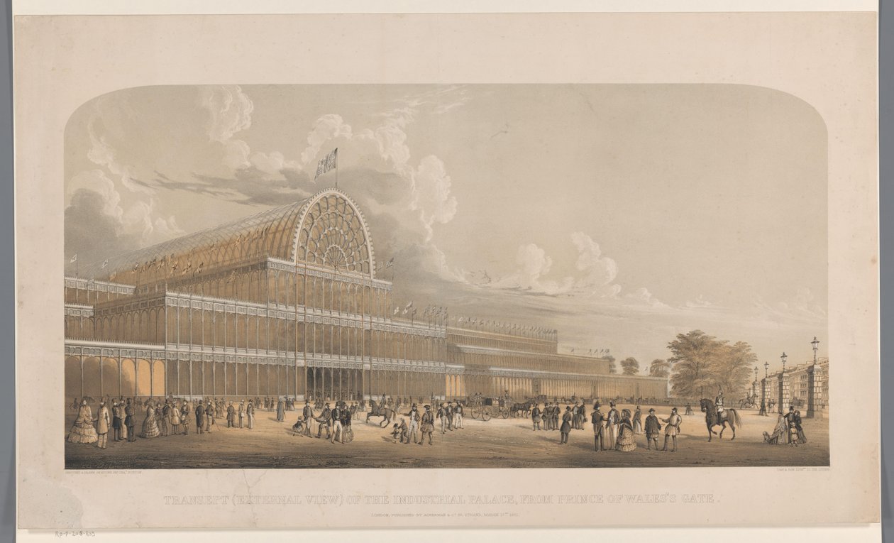 Vue du Crystal Palace - Charles Burton