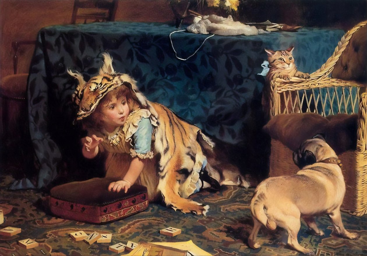 Un monstre - Charles Burton Barber