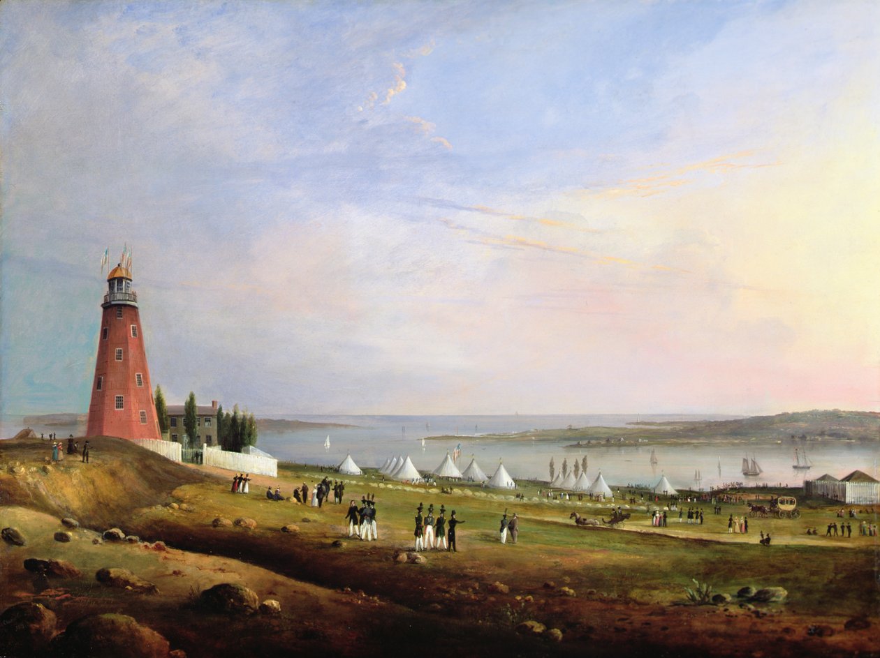 Divertissement des Boston Rifle Rangers par le Portland Rifle Club à Portland - Charles Codman