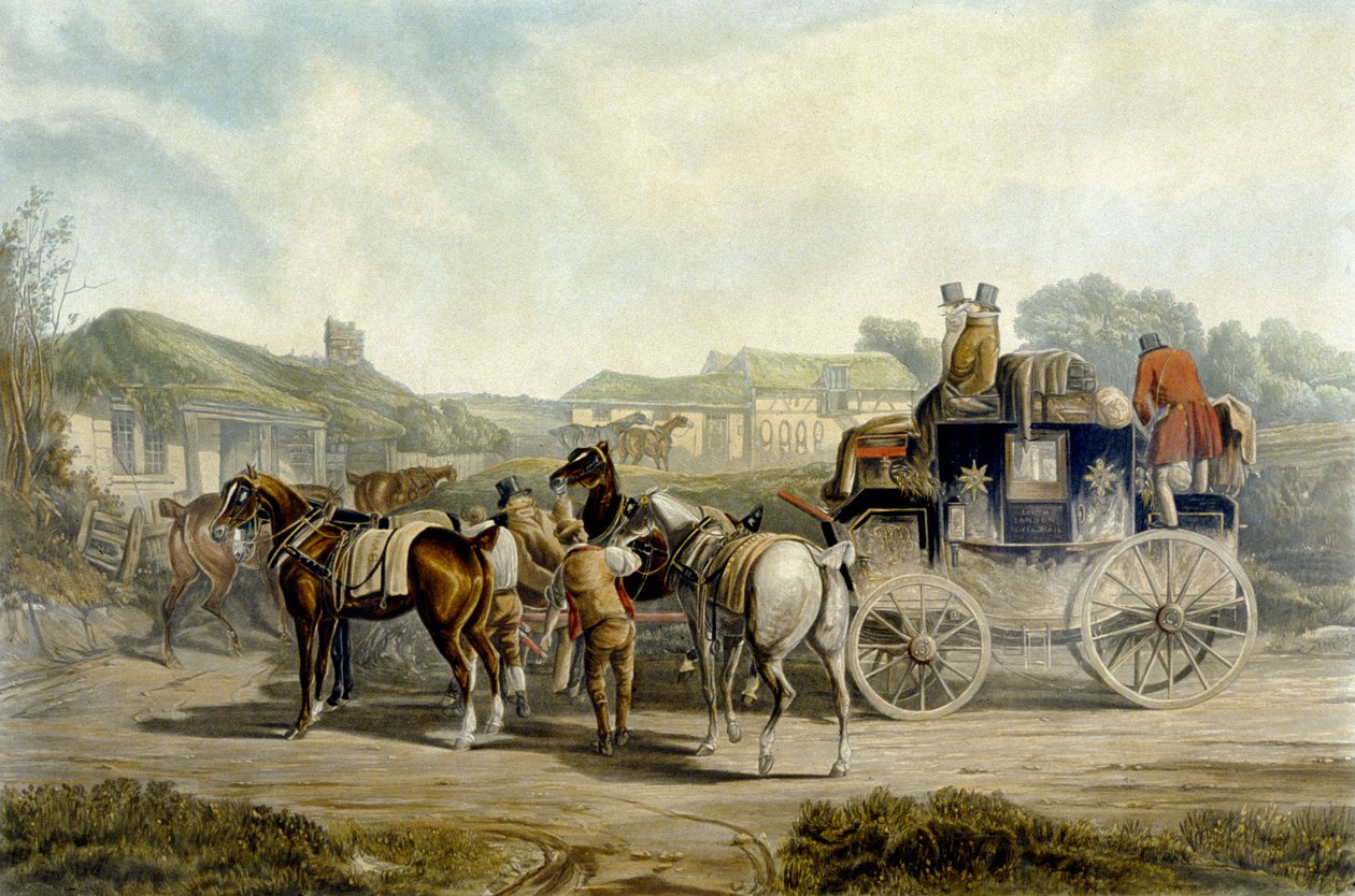 Changement de chevaux, de 