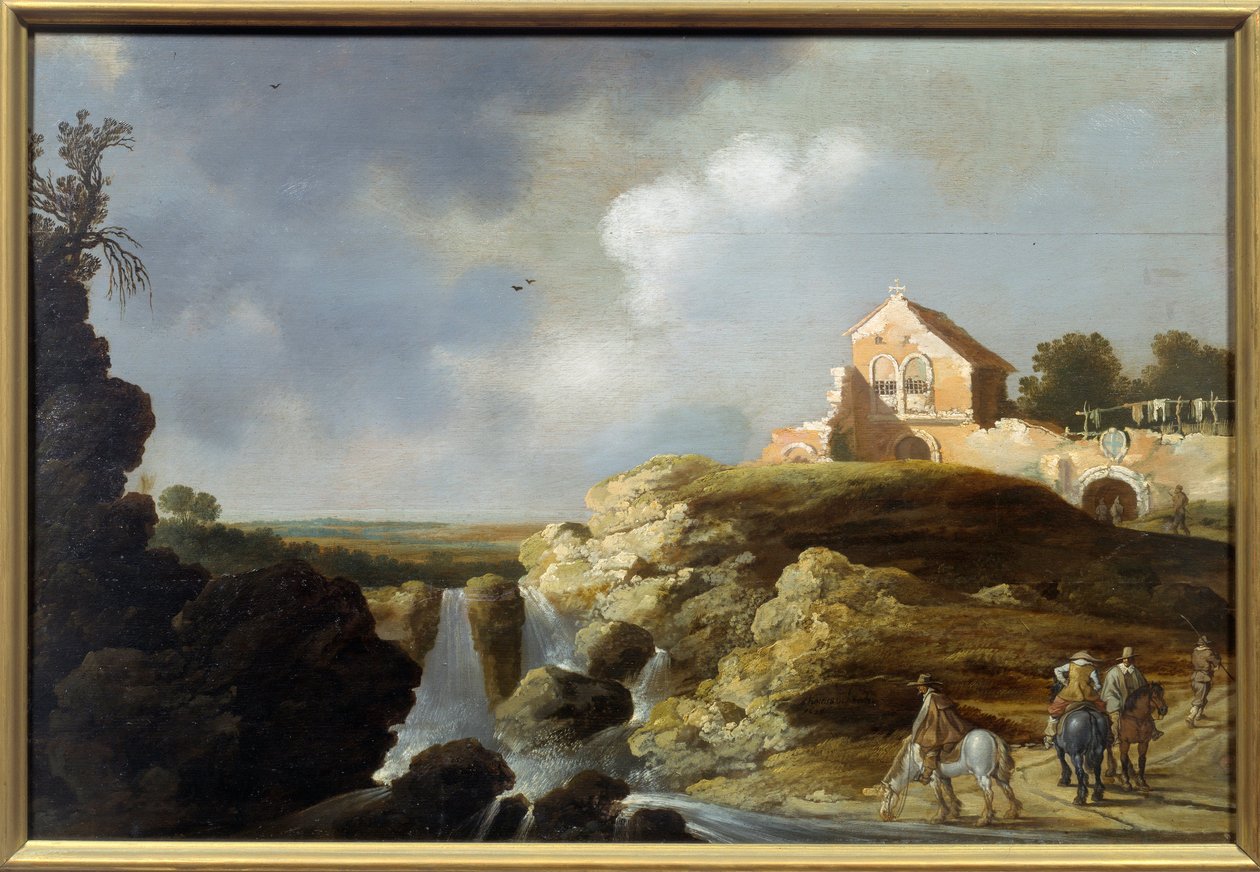 Paysage italien - Charles-Cornelisz de Hooch