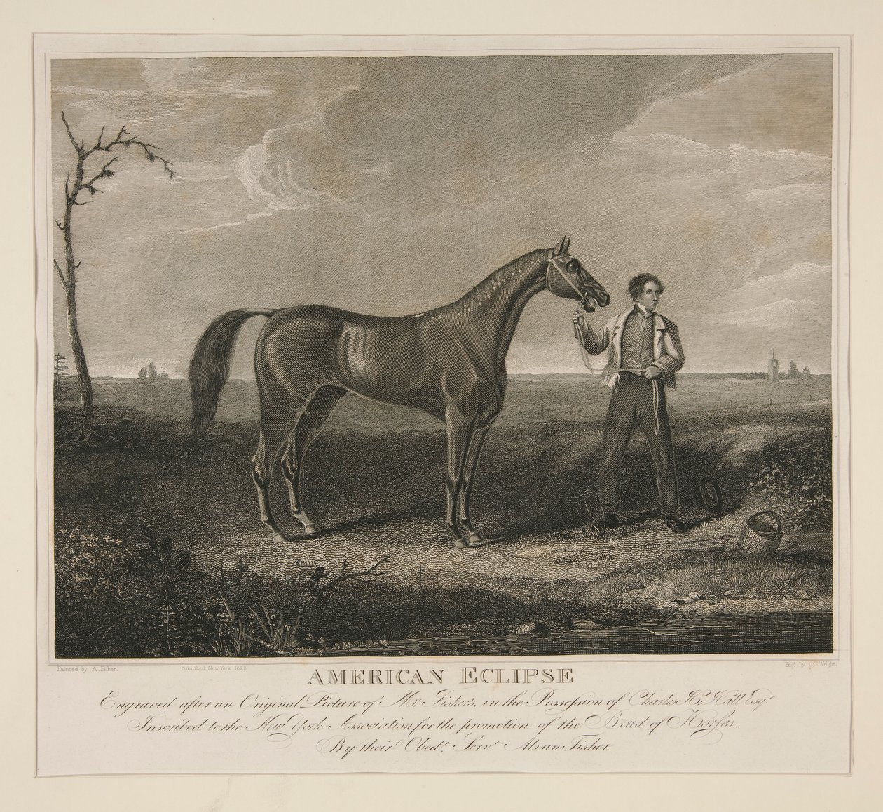 Éclipse américaine - Charles Cushing Wright