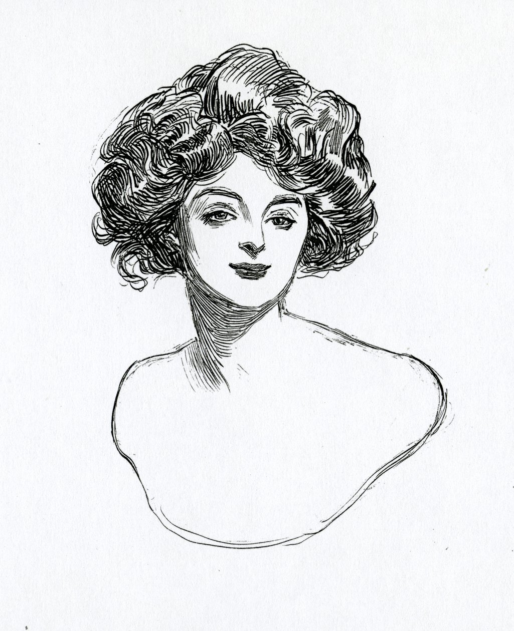 Une fille Gibson, c.1902 - Charles Dana Gibson