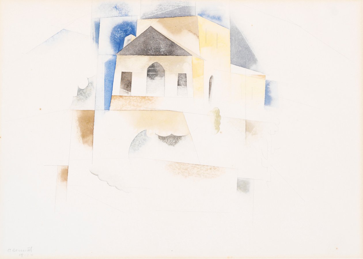 Bermudes : maisons - Charles Demuth