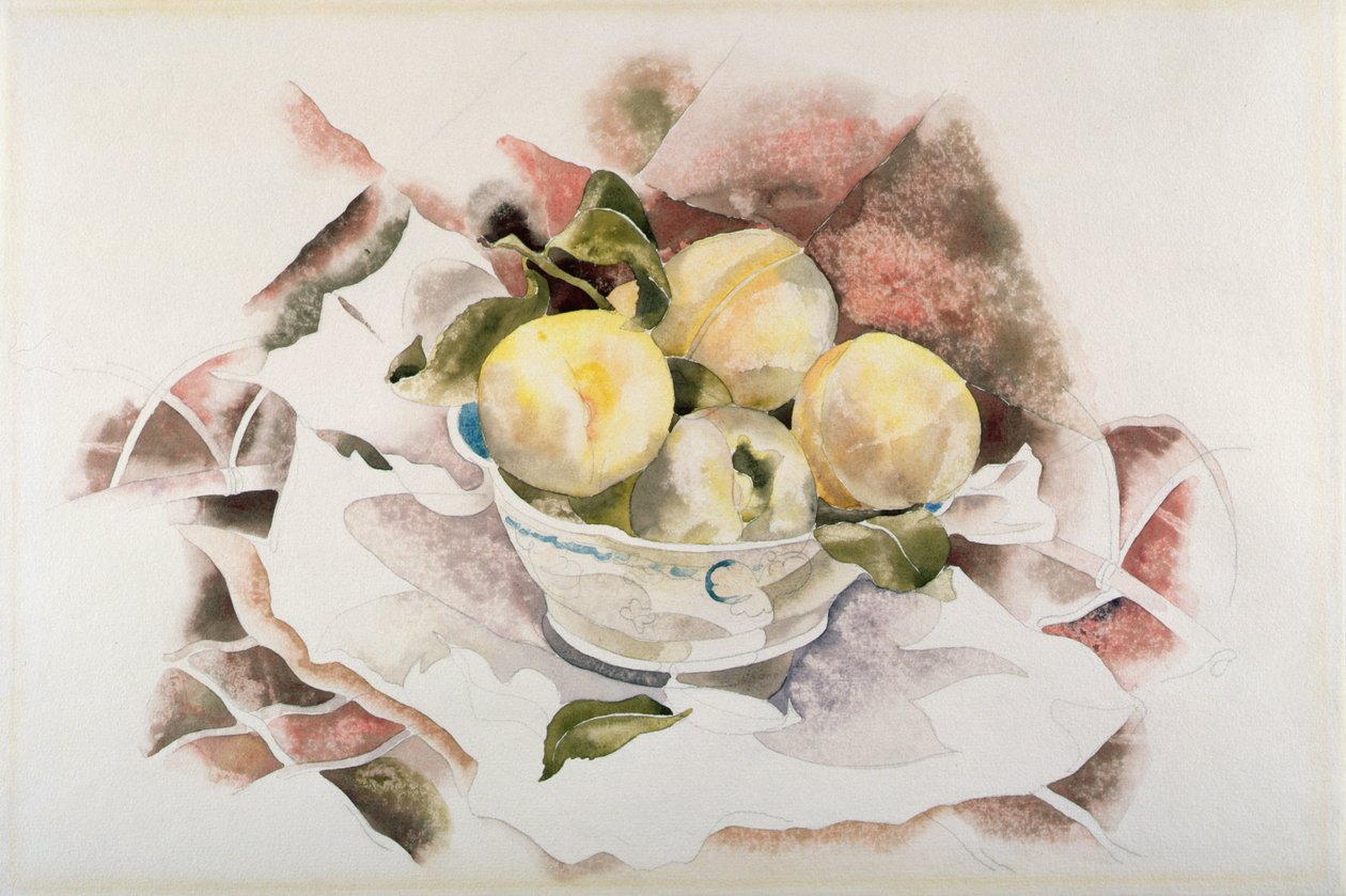 Nature morte, pêches, vers 1922 - Charles Demuth