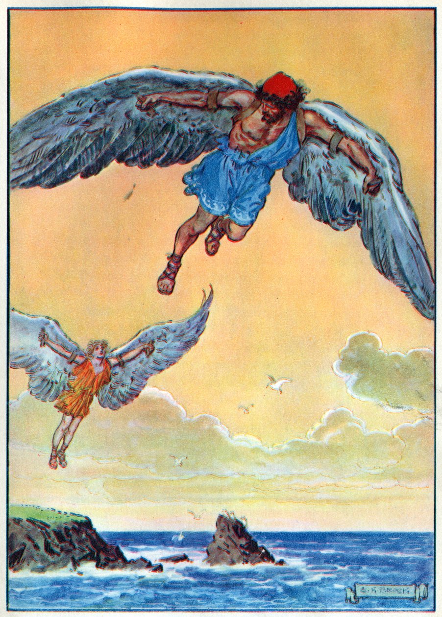 Dédale et Icare, de 