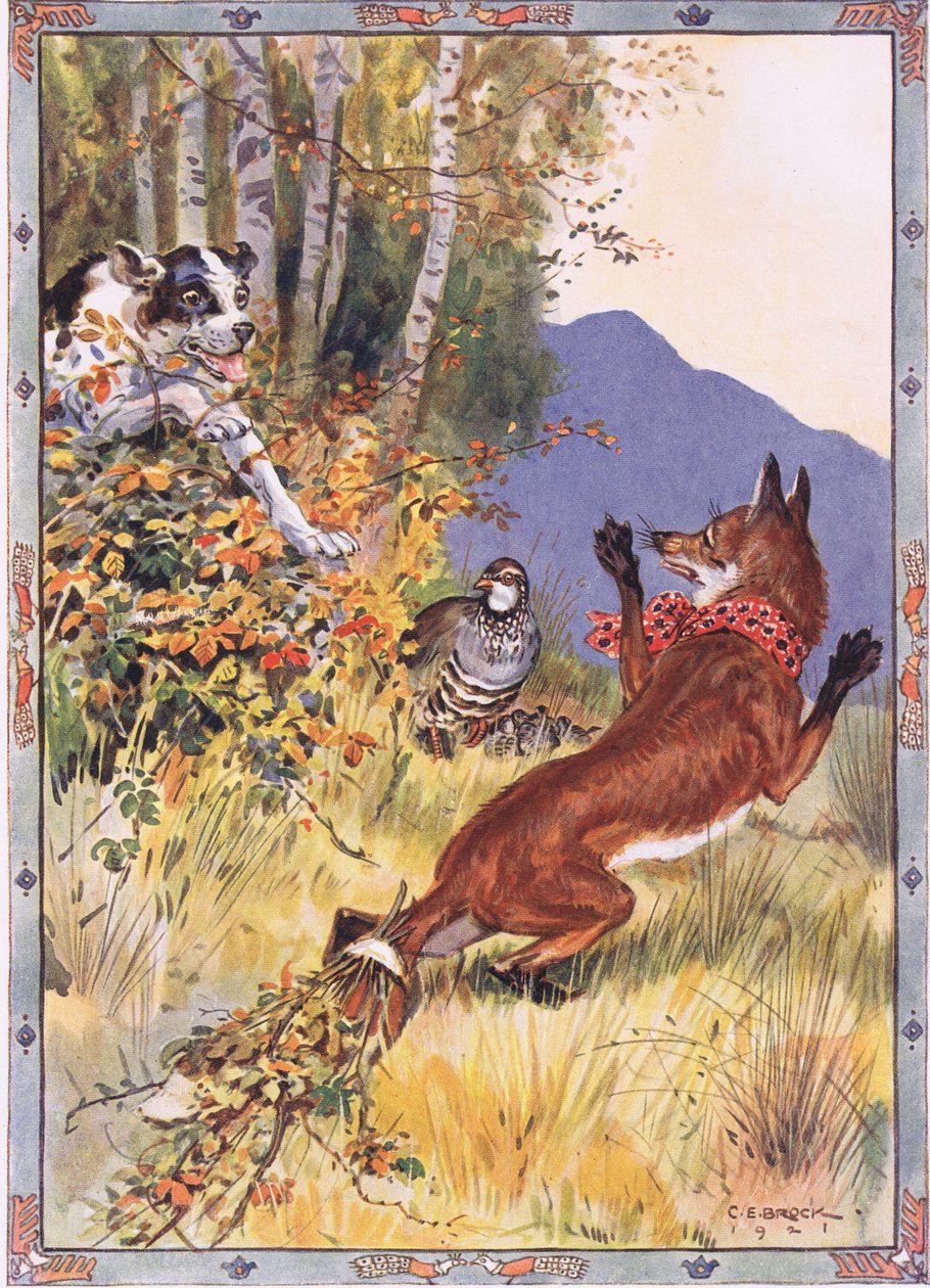 Des buissons a surgi le chien, scène de L