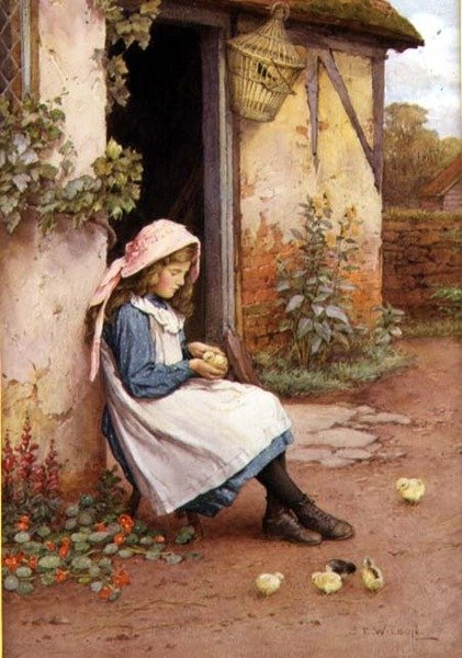 Le Petit Poussin - Charles Edward Wilson