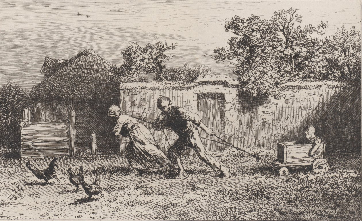 Équipage, 1865 - Charles Emile Jacque