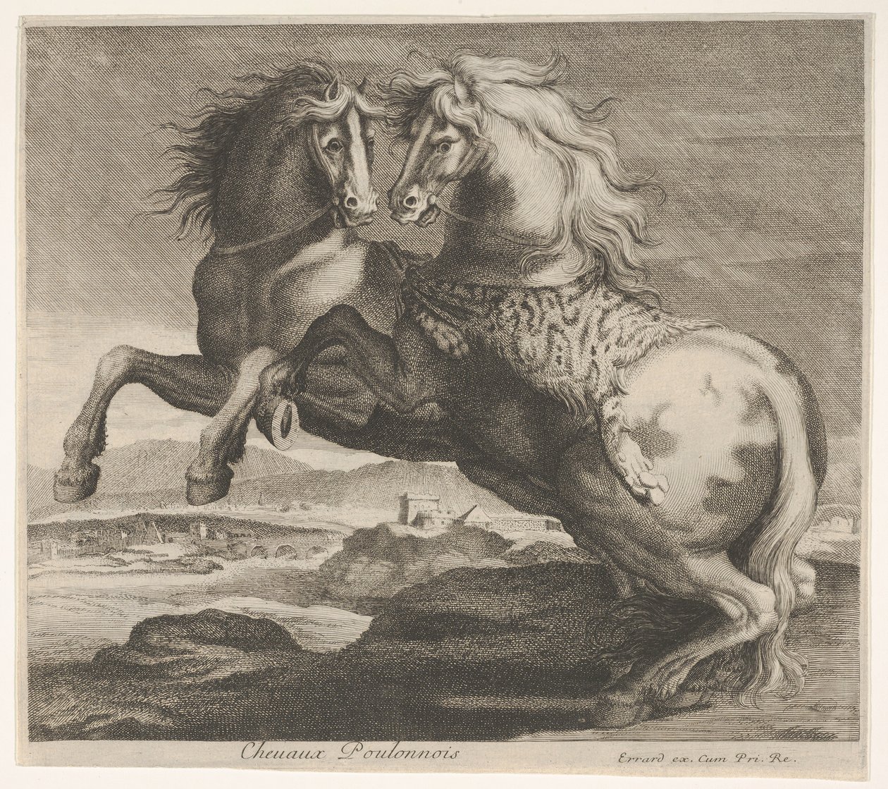 Chevaux Poulonnois - Charles Errard le fils
