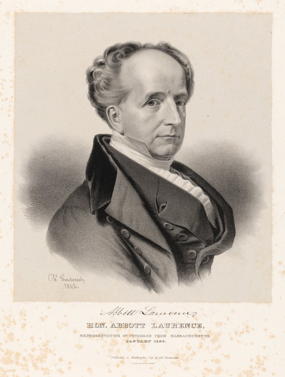 Abbott Lawrence - Charles Fenderich
