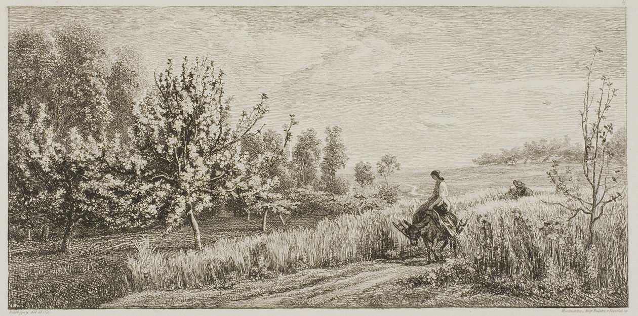 Printemps - Charles Francois Daubigny