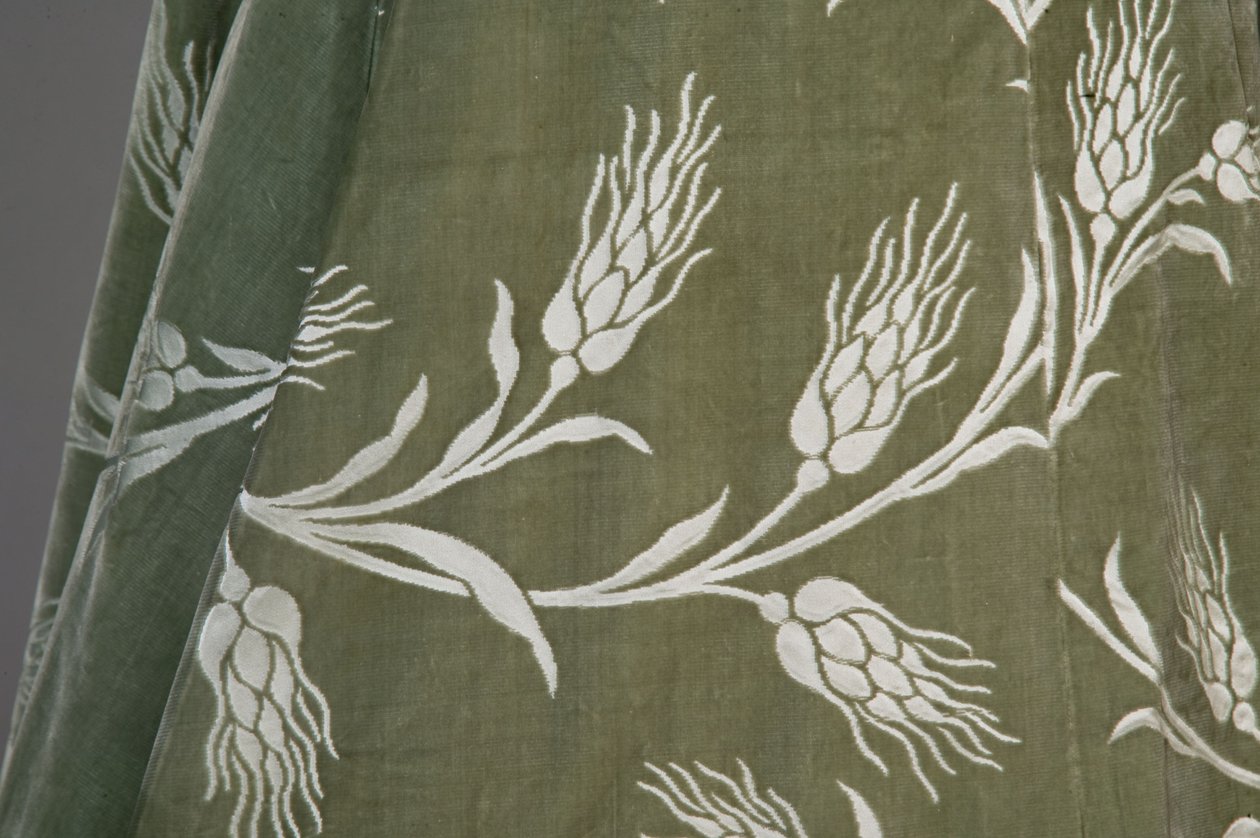 Manteau de soirée de Bertha Palmer, vers 1902 (détail du tissu) - Charles Frederick Worth