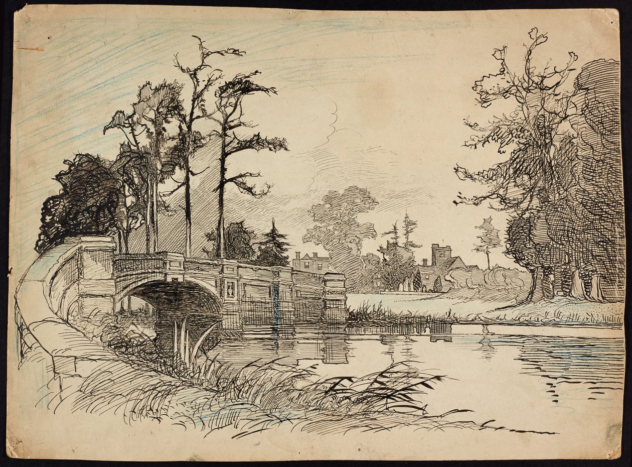 Pont de Cranford Park, Hillingdon, Grand Londres - Charles George Harper