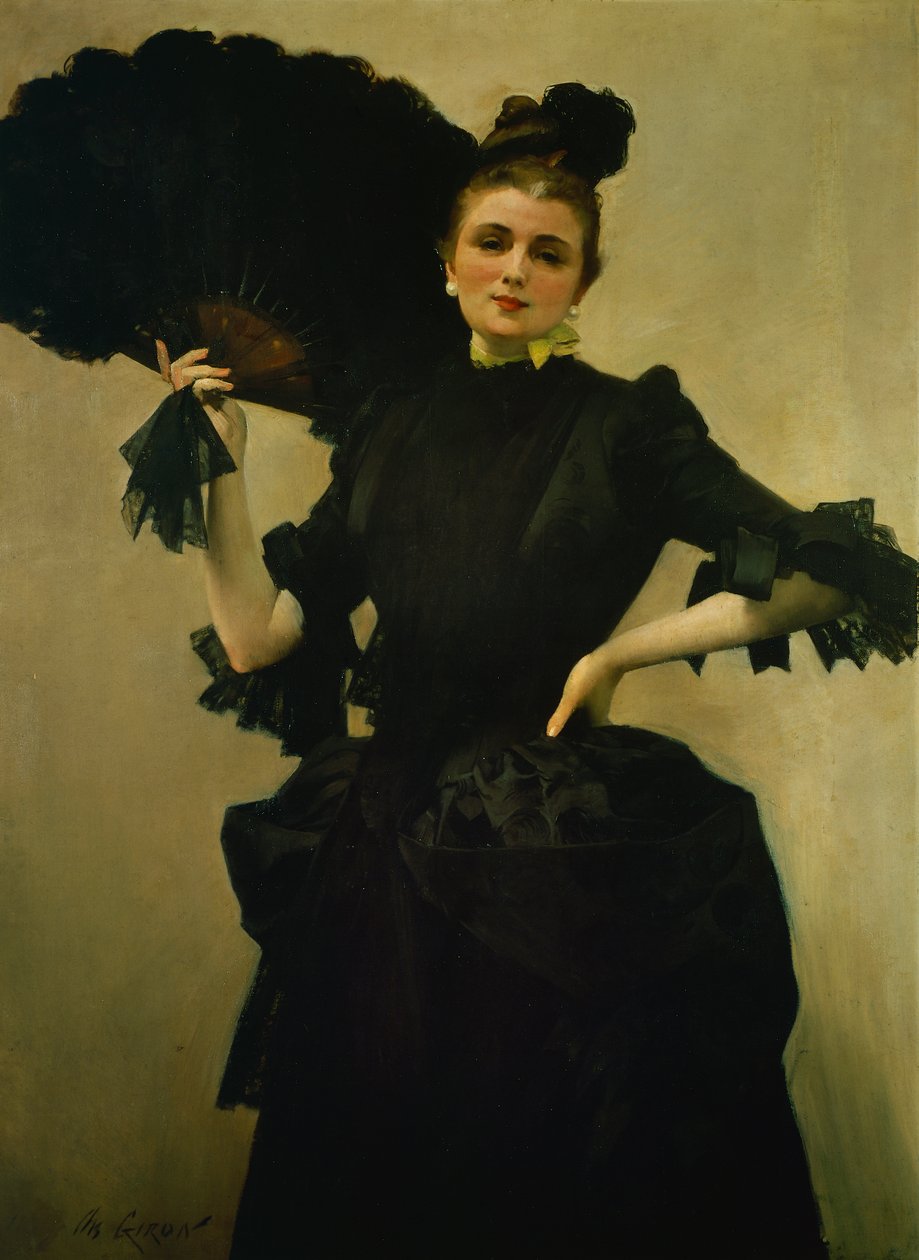 Portrait de Madame Closmenil - Charles Giron