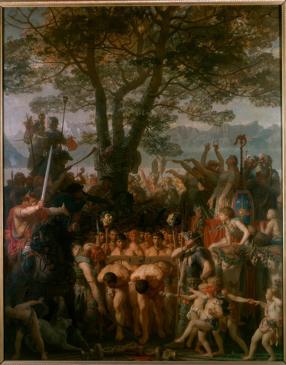 Les Romains sous le joug - Charles Gleyre