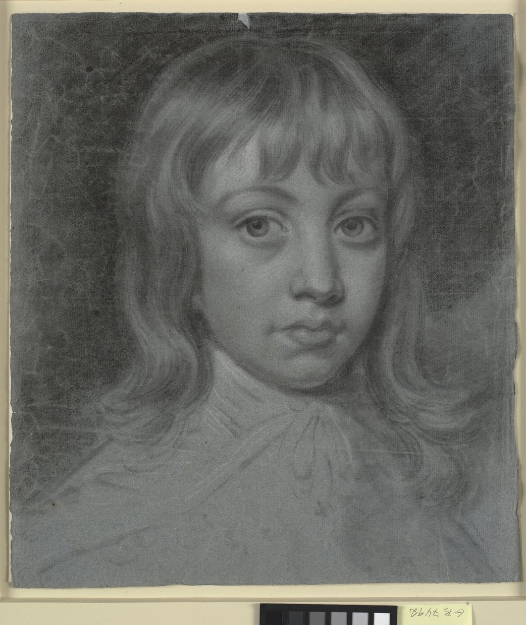 Portrait de Thomas Waller enfant, de face vers la gauche - Charles Grignion d.Y.