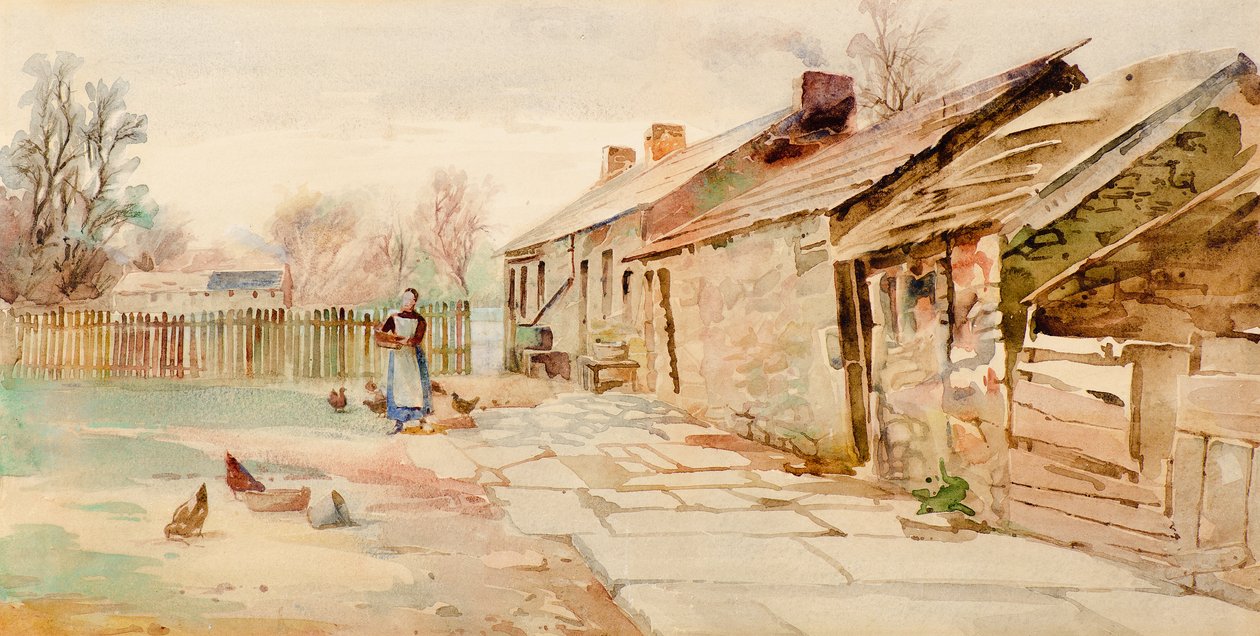 Vieilles Cottages - Charles Gustav Louis Phillips