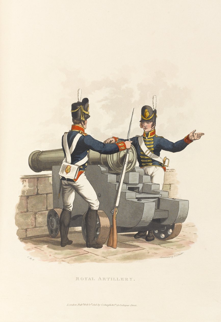 Artillerie Royale - Charles Hamilton (after) Smith