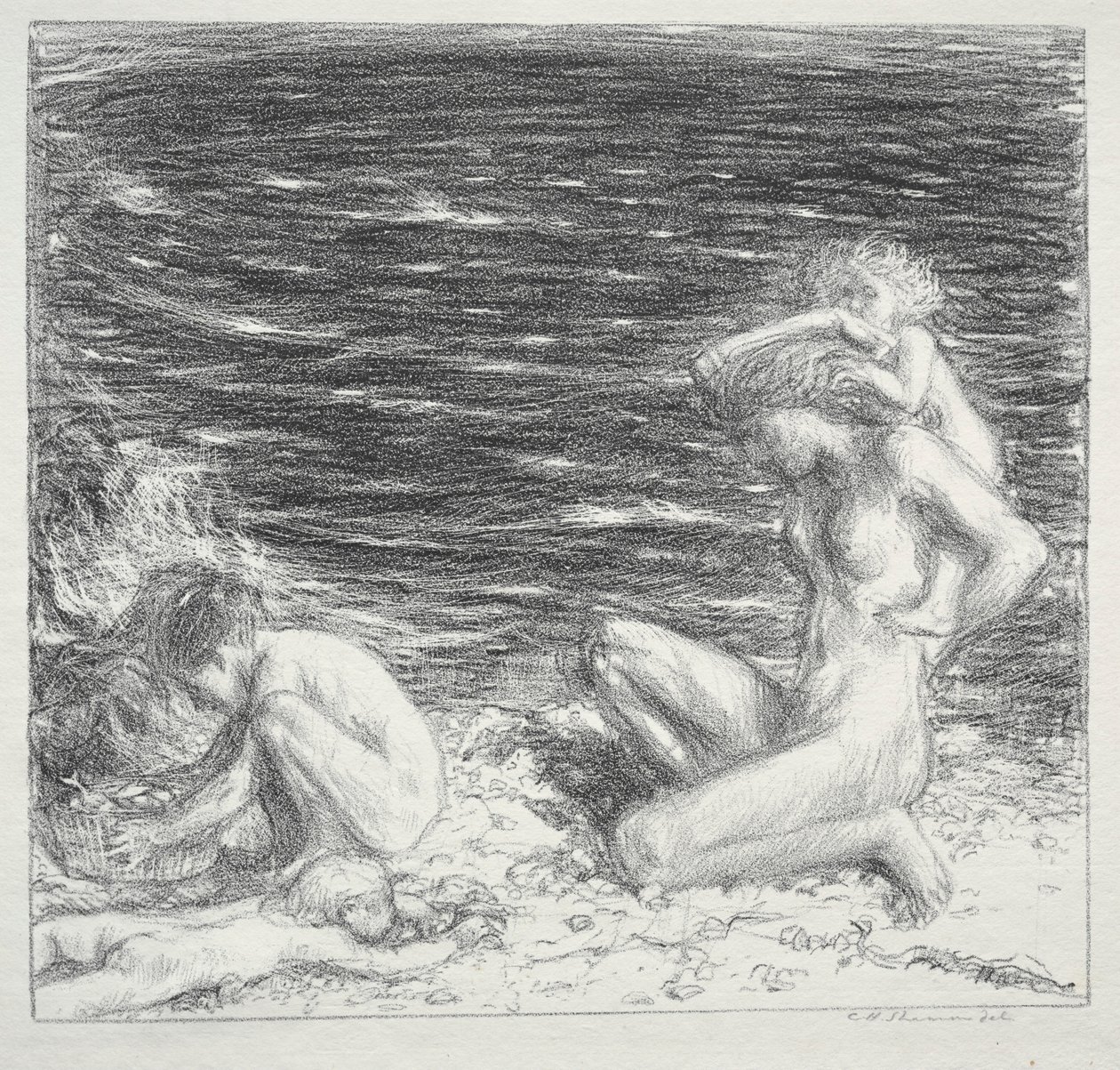 Mer et brise, 1894 - Charles Haslewood Shannon
