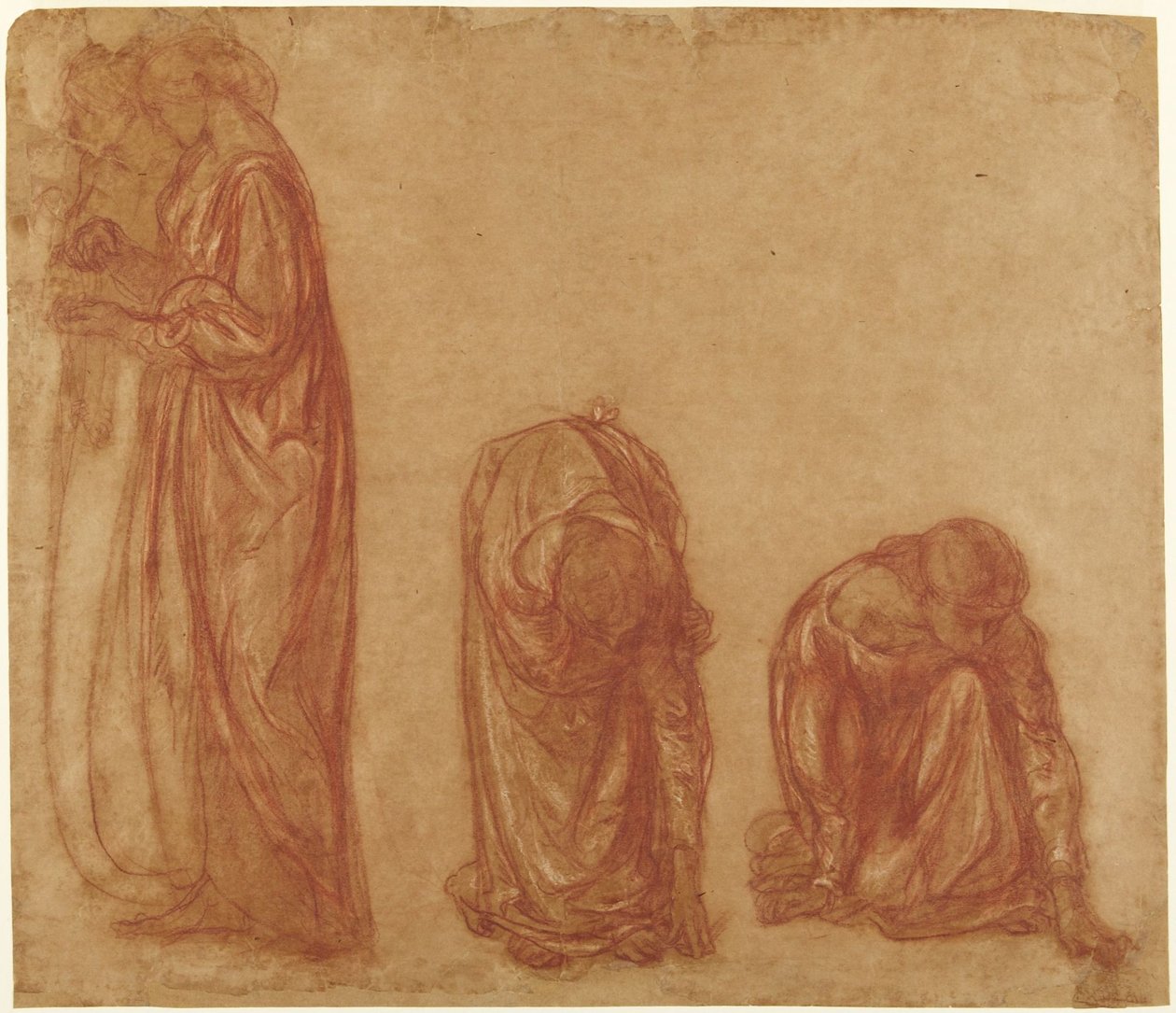 Études de femmes en robe - Charles Haslewood Shannon