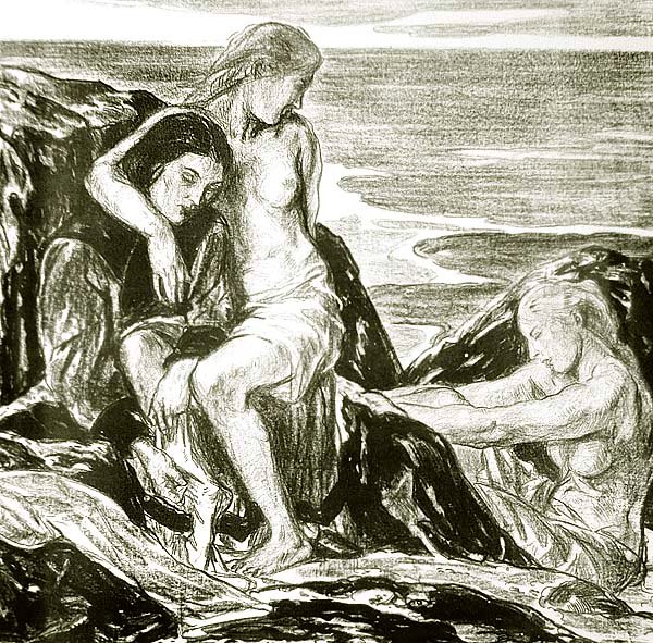 La Marée basse - Charles Haslewood Shannon