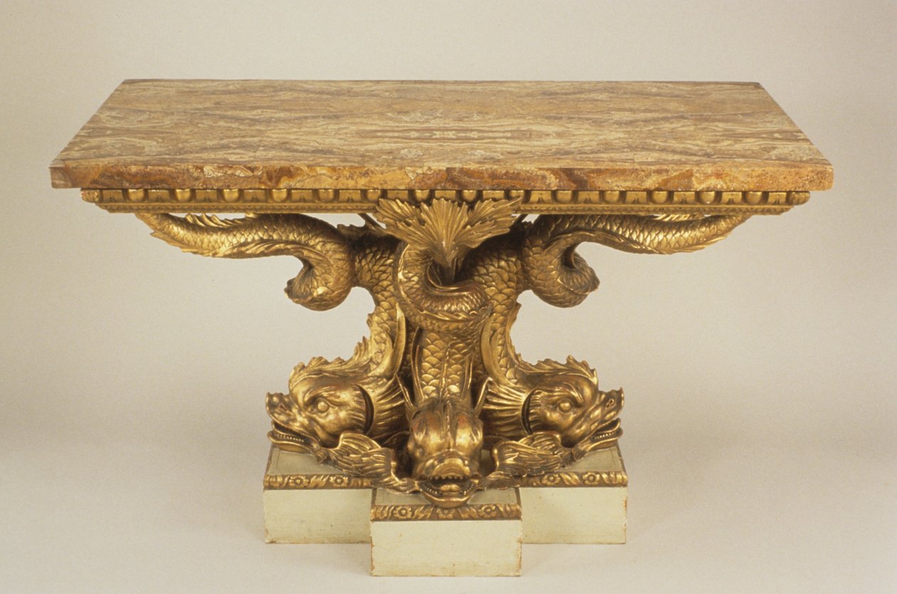 Table de console, attribuée à Marsh & Tatham, c.1805 - Charles Heathcote attr.to Tatham
