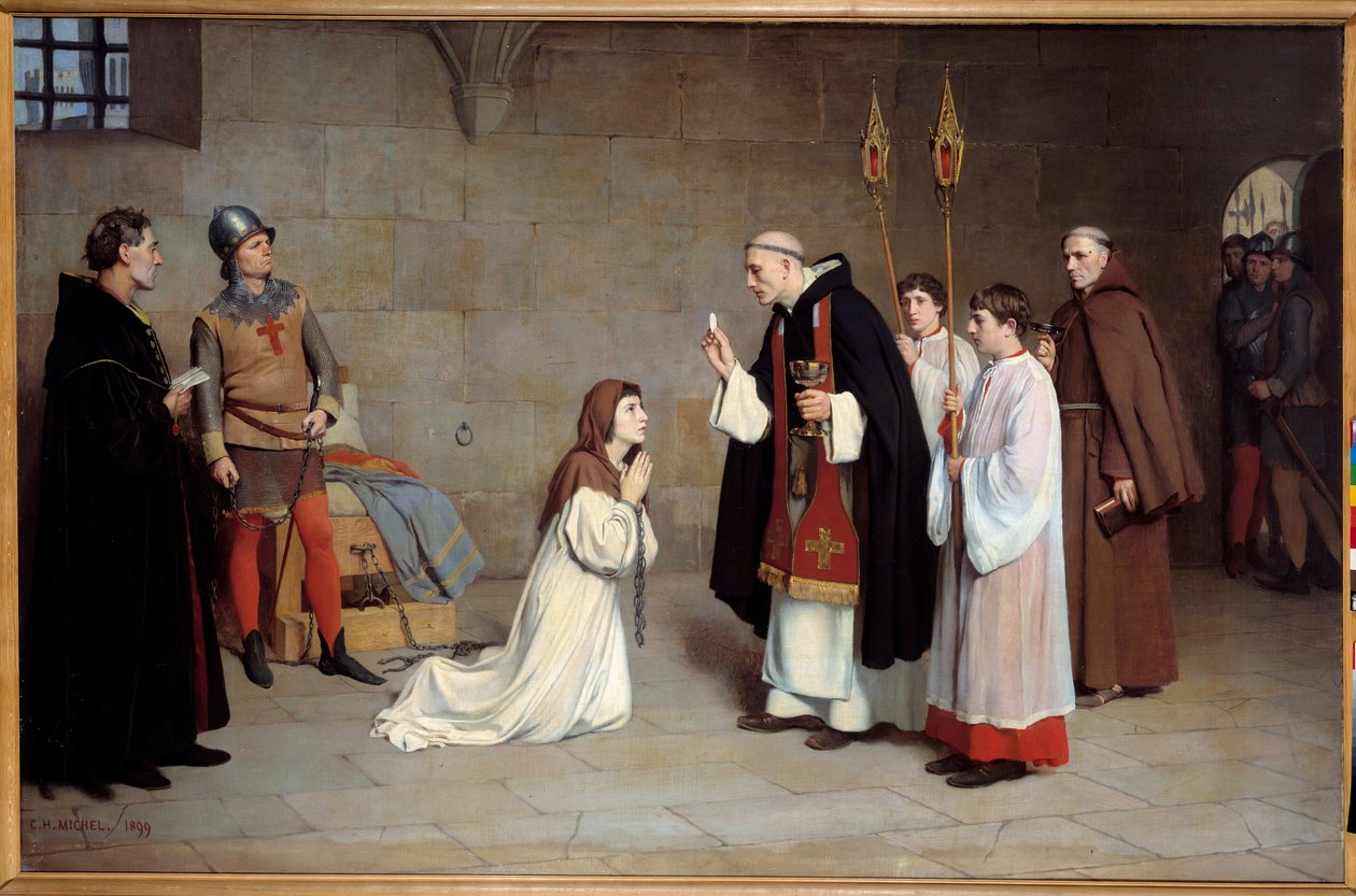 Guerre de Cent Ans : La dernière communion de Jeanne d